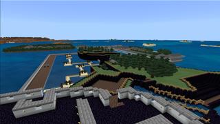 Screenshot of the Minecraft Bedrock Marketplace product Bull Castle created by Impress.