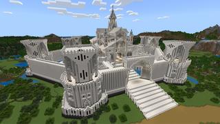 Screenshot of the Minecraft Bedrock Marketplace product CASTLE SIEGE PVP created by Impress.