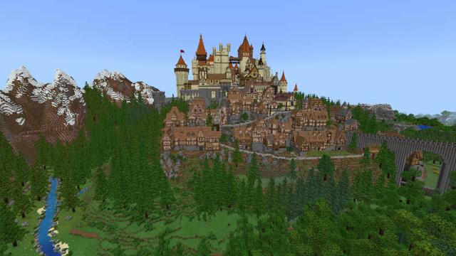 Screenshot of the Minecraft Bedrock Marketplace product Diamond Paladin created by Impress.