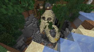 Screenshot of the Minecraft Bedrock Marketplace product Dragon Fossil Land created by Impress.