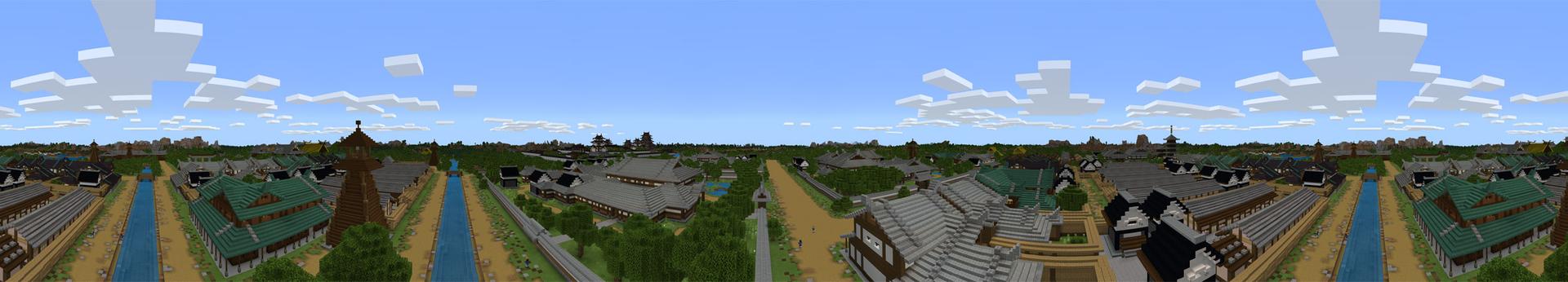 Panorama of the Minecraft Bedrock Marketplace product EDO BON DANCE created by Impress.