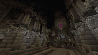Screenshot of the Minecraft Bedrock Marketplace product Escape from Vladra created by Impress.