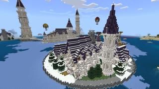 Screenshot of the Minecraft Bedrock Marketplace product Ciudad flotante: Sodalita created by Impress.