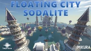 Thumbnail of the Minecraft Bedrock Marketplace product Floating city: Sodalite created by Impress.