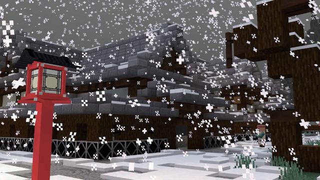 Screenshot of the Minecraft Bedrock Marketplace product Four Seasons Islands created by Impress.