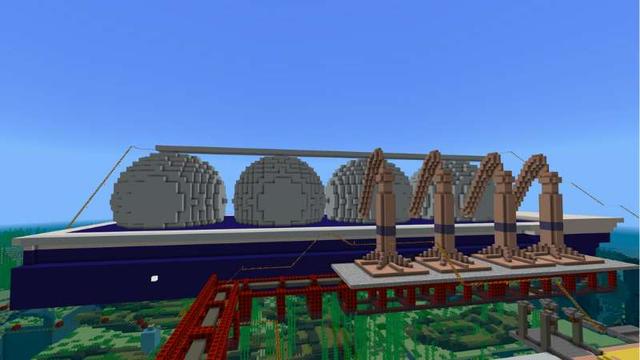 Screenshot of the Minecraft Bedrock Marketplace product Fusion Power Tour created by Impress.