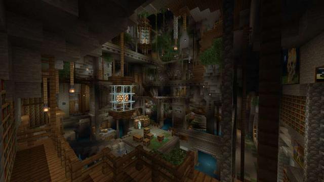 Screenshot of the Minecraft Bedrock Marketplace product Giant Tree created by Impress.