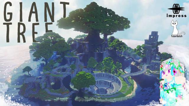 Thumbnail of the Minecraft Bedrock Marketplace product Giant Tree created by Impress.