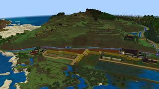 Screenshot of the Minecraft Bedrock Marketplace product Horse Castle created by Impress.