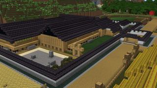 Screenshot of the Minecraft Bedrock Marketplace product Horse Castle created by Impress.