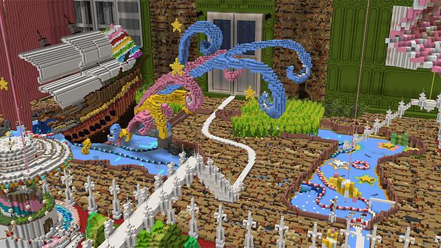 Screenshot of the Minecraft Bedrock Marketplace product KawaiiWorld created by Impress.