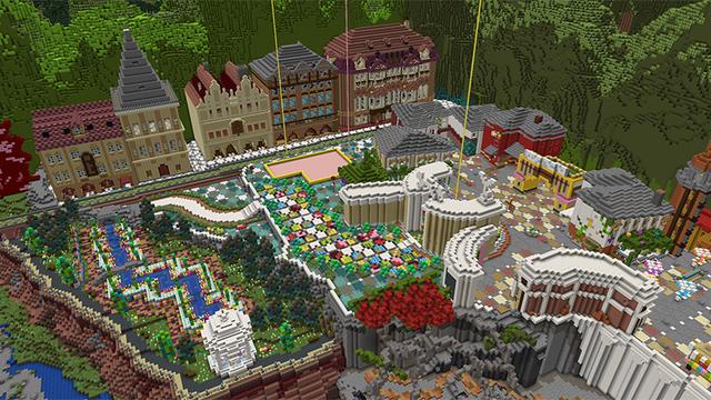 Screenshot of the Minecraft Bedrock Marketplace product KawaiiWorld created by Impress.