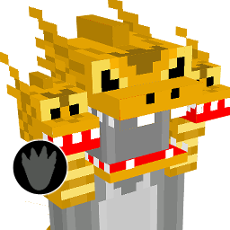 Thumbnail of the Minecraft Bedrock Marketplace product King Ghidorah Costume created by Impress.