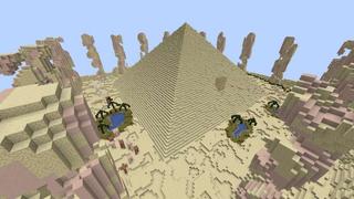 Screenshot of the Minecraft Bedrock Marketplace product Landscape Parkour created by Impress.