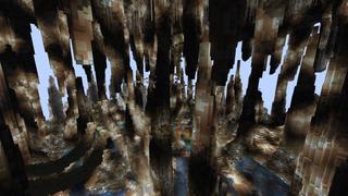 Screenshot of the Minecraft Bedrock Marketplace product Landscape Parkour created by Impress.