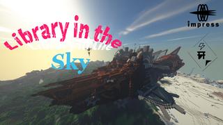 Thumbnail of the Minecraft Bedrock Marketplace product Bibliothèque dans le ciel created by Impress.
