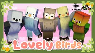 Thumbnail of the Minecraft Bedrock Marketplace product Lovely Birds created by Impress.