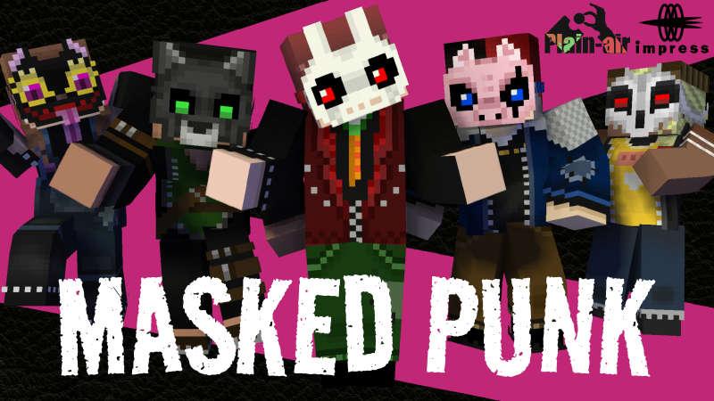 Masked Punk by Impress | CHUNK - Minecraft Bedrock Marketplace Explorer