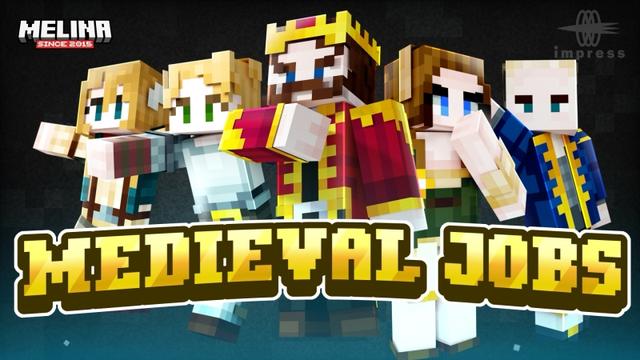 Thumbnail of the Minecraft Bedrock Marketplace product Medieval jobs created by Impress.