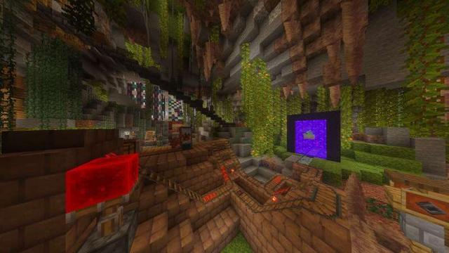 Screenshot of the Minecraft Bedrock Marketplace product MinecartAdventure created by Impress.