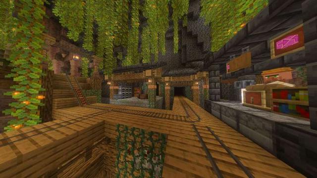 Screenshot of the Minecraft Bedrock Marketplace product MinecartAdventure created by Impress.