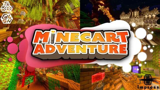 Thumbnail of the Minecraft Bedrock Marketplace product MinecartAdventure created by Impress.