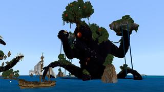 Screenshot of the Minecraft Bedrock Marketplace product Monster Islands created by Impress.