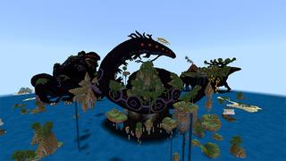 Screenshot of the Minecraft Bedrock Marketplace product Monster Islands created by Impress.