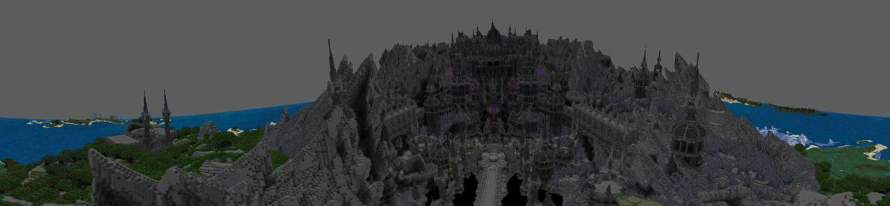 Panorama of the Minecraft Bedrock Marketplace product Mozaria created by Impress.
