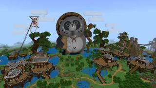 Screenshot of the Minecraft Bedrock Marketplace product Ninja Dungeons created by Impress.