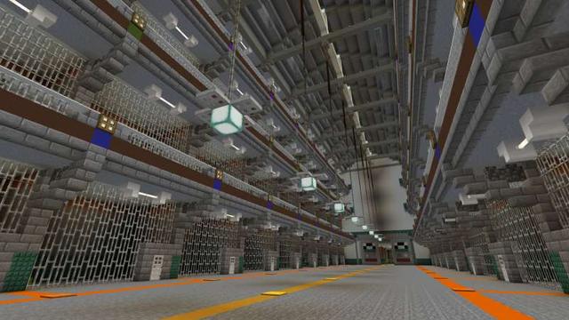 Screenshot of the Minecraft Bedrock Marketplace product Prison Escape NOOB VS PRO created by Impress.