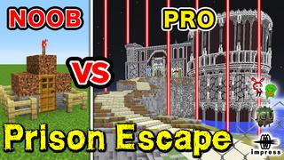 Thumbnail of the Minecraft Bedrock Marketplace product Prison Escape NOOB VS PRO created by Impress.