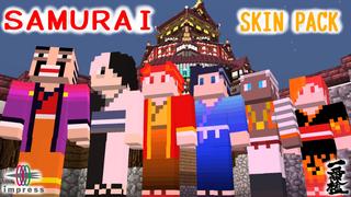 Thumbnail of the Minecraft Bedrock Marketplace product Samurai Skin Pack created by Impress.