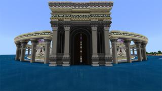 Screenshot of the Minecraft Bedrock Marketplace product Sea Fortress created by Impress.