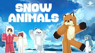 Thumbnail of the Minecraft Bedrock Marketplace product Snow Animals HD created by Impress.