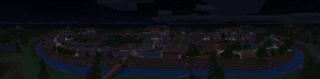 Panorama of the Minecraft Bedrock Marketplace product The Horror Youkai Temple created by Impress.