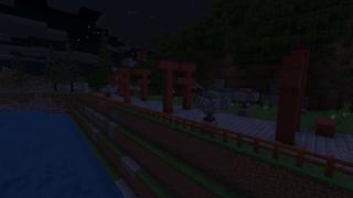 Screenshot of the Minecraft Bedrock Marketplace product The Horror Youkai Temple created by Impress.
