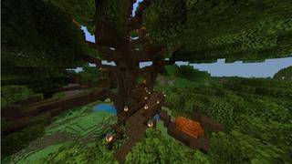 Screenshot of the Minecraft Bedrock Marketplace product The House in the Giant Tree created by Impress.
