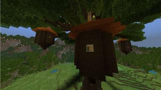 Screenshot of the Minecraft Bedrock Marketplace product The House in the Giant Tree created by Impress.