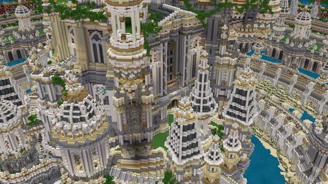 Screenshot of the Minecraft Bedrock Marketplace product TREASURE CASTLE OF THE OCEAN created by Impress.