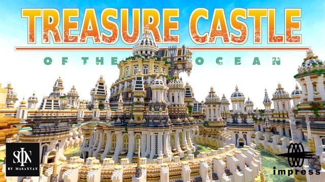 Thumbnail of the Minecraft Bedrock Marketplace product TREASURE CASTLE OF THE OCEAN created by Impress.