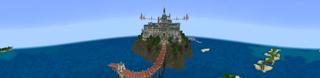 Panorama of the Minecraft Bedrock Marketplace product Treasure Hunt Licht created by Impress.