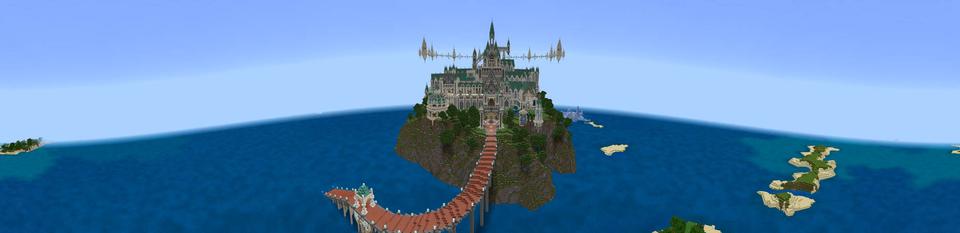 Panorama of the Minecraft Bedrock Marketplace product Treasure Hunt Licht created by Impress.