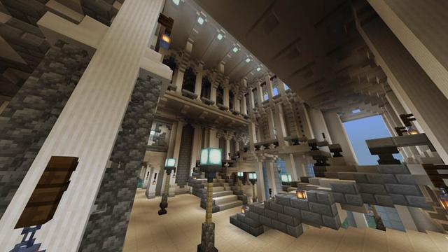 Screenshot of the Minecraft Bedrock Marketplace product Treasure Hunt Licht created by Impress.