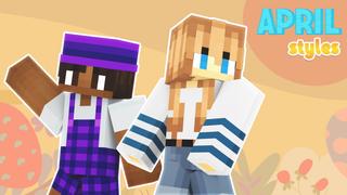 Thumbnail of the Minecraft Bedrock Marketplace product April Styles created by Impulse.