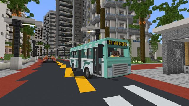 Screenshot of the Minecraft Bedrock Marketplace product Beachside City created by Impulse.