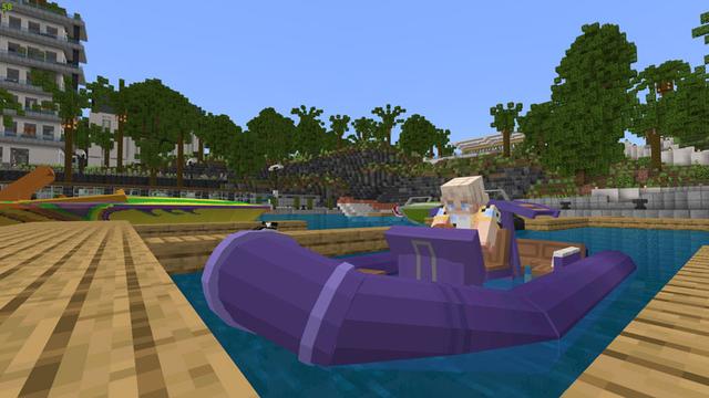 Screenshot of the Minecraft Bedrock Marketplace product Beachside City created by Impulse.
