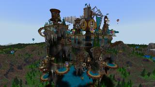 Screenshot of the Minecraft Bedrock Marketplace product Clockwork City created by Impulse.