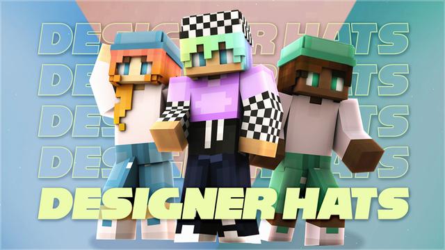 Thumbnail of the Minecraft Bedrock Marketplace product Designer Hats created by Impulse.