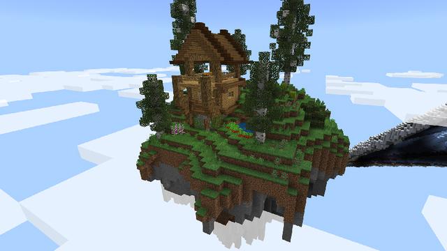 Screenshot of the Minecraft Bedrock Marketplace product Dragon Survival Challenge created by Impulse.